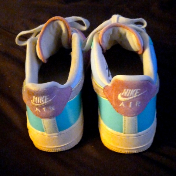 NIKE -AIRFORCE 1 LOW SPRING PATCH WORK SHOES - Picture 3 of 7